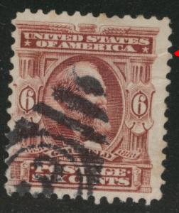 USA Scott 305 Used President Garfield stamp 1902-03