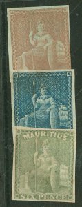 Mauritius #7-8/20  Single