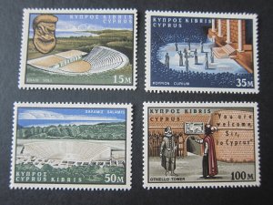 Cyprus 1964 Sc 237-240 set MNH