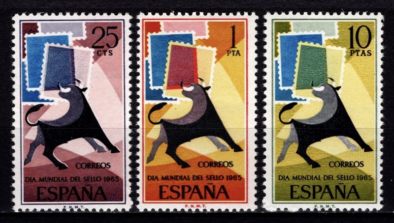 Spain 1965 World Stamp Day, Set [Mint]