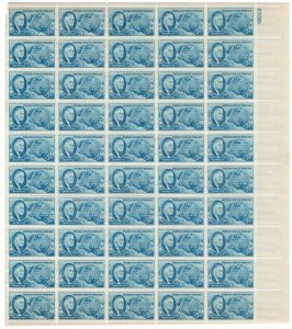 933, MNH 5¢ F.D.R. - Complete Sheet of 50 Stamps - Stuart Katz