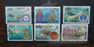 Bermuda 1995 Military Bases set Used 