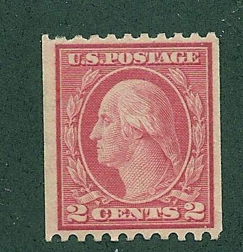 487 Unused,  1c. Washington, Coil Single,  scv: $.85