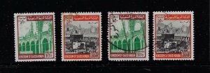 SAUDI ARABIA 1968 75 THE AIN ERROR IN THE FRAMES OF THE 10 PIASTERS