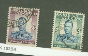 Southern Rhodesia #53-54  Multiple