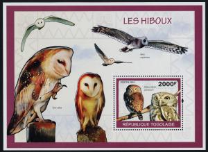 Togo MIBK 500 MNH Owls