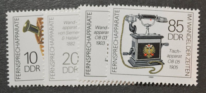 DDR Sc # 2725-2728, VF MNH