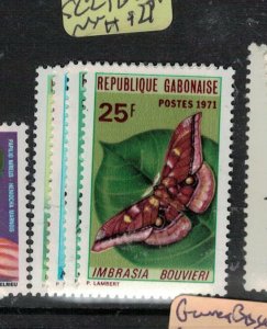 Gabon Butterfly SC 272-5 MNH (6epl) 