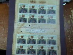 CANADA # 2369--MNH--FULL SHEET OF 16--1ST BLACK VICTORIA CROSS RECIPIENT--2010