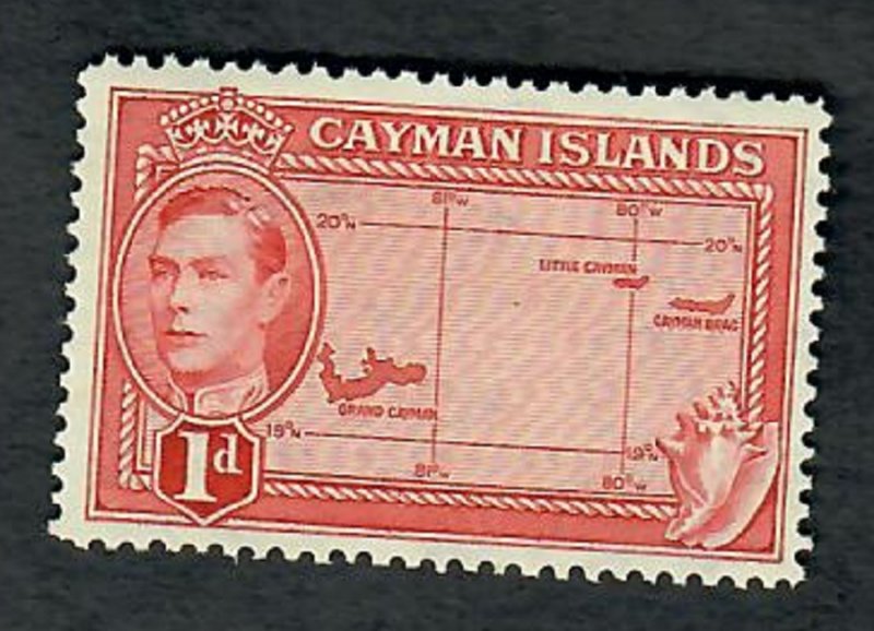 Cayman Islands #102 Mint Hinged single