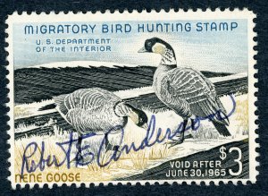 #RW31 – 1964 $3.00 Hawaiian Nene Geese. Used.