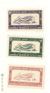 Lebanon #111-113 Unused Single