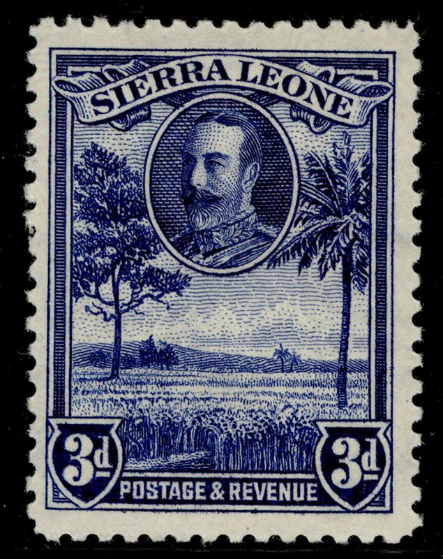 SIERRA LEONE GV SG159, 3d blue, M MINT. 