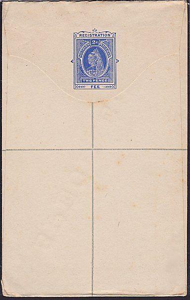 SOUTHERN NIGERIA QV 2d registered envelope optd SPECIMEN....................1462