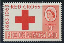 Rhodesia & Nyasaland SG 47 Sc# 188  MNH see details Red Cross