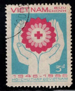 Viet Nam Scott 1685 Used Red Cross stamp