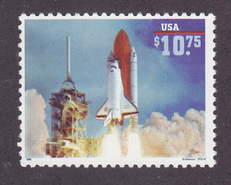 US 2544A MNH OG $10.75 Space Shuttle Endeavour Express Mail Issue VF