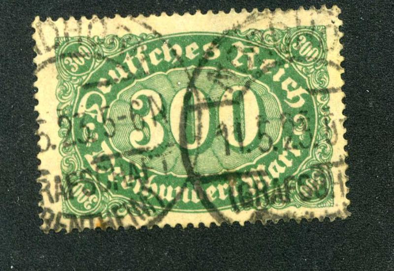 Germany 158 300 mk. - Used - CV $1.40