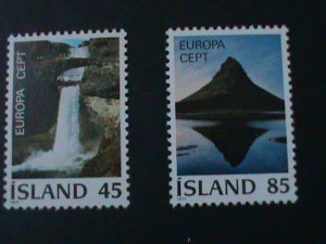 ​ICELAND-1977 SC#498-9- EUROPA- ISSUE MNH VERY FINE-LAST ONE-HARD TO FIND