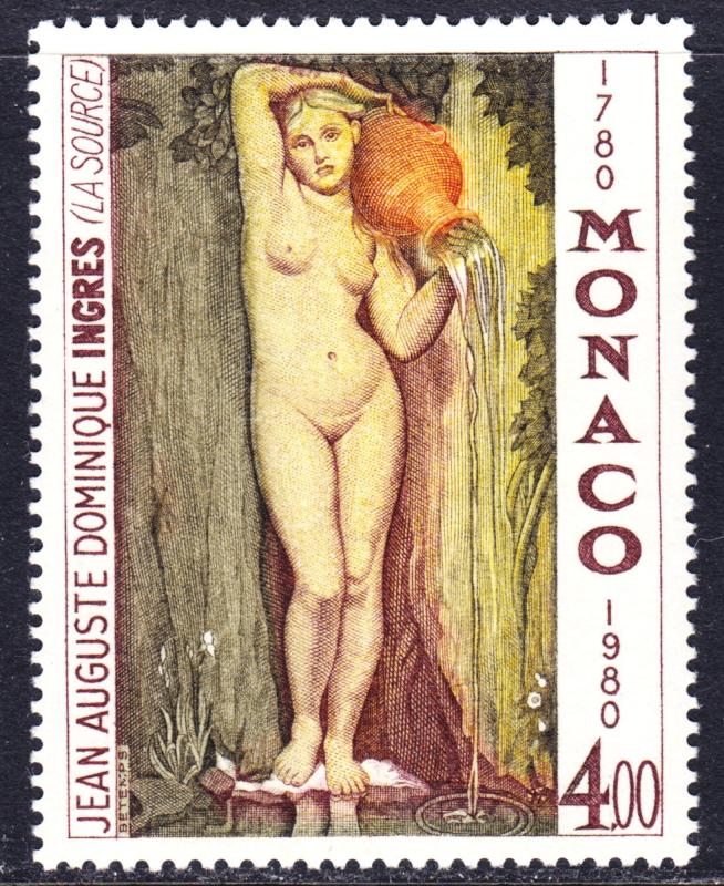 Monaco Scott 1229  VF mint OG NH.