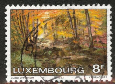 Luxembourg Scott 669 Used 1982 Stamp