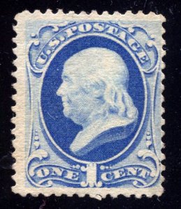 US # 182 1c Franklin  Unused no gum ⭐⭐⭐⭐⭐