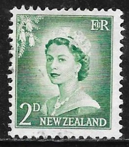 New Zealand 308: 2d Elizabeth II, used, F-VF