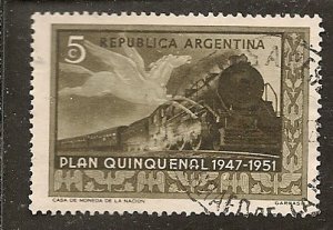 Argentina   Scott   595   Pegasus, Train     Used