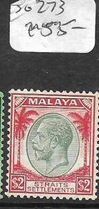 STRAITS SETTLEMENTS (PP3110B) KGV $2.00  SG 273    MOG