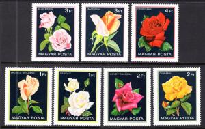 Hungary 2735-2741 Roses MNH VF