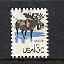 Scott #  1757e  used    single  Moose