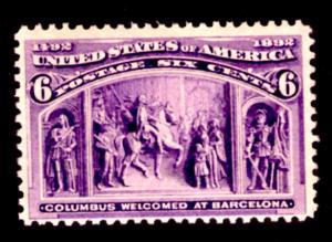 airpost's #235 MINT, NEVER HINGED. FRESH!! CV $200.