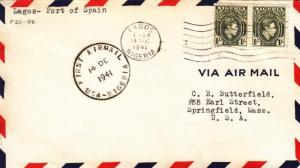 1941, 1st Flt., AAMS F-22-9d, Lagos, Nigeria, See Remark (1366)