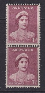 Australia, SG 181a, MLH Coil Pair variety