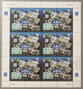 Micronesia 1994 #198 Sheet, Postal Service, MNH, CV $30.