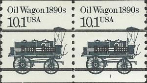 # 2130aa MINT NEVER HINGED PRE-CANS. 1890'S OIL WAGON