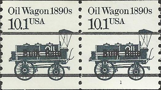 # 2130aa MINT NEVER HINGED PRE-CANS. 1890'S OIL WAGON