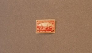 373, Half Moon and Clermont, Imperf, Mint, Tiny Thin, CV $37.00