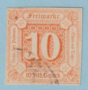 GERMAN STATES - THURN AND TAXIS 14  USED - NO FAULTS  EXTRA FINE! - NZO