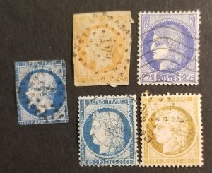 FRANCE Vintage Stamp Lot z6739