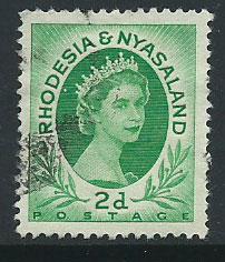 Rhodesia & Nyasaland SG 3 FU