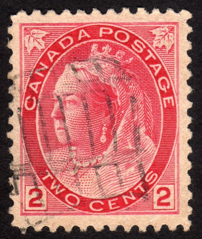 1899, Canada, 2c, Used, Sc 77, VF-80