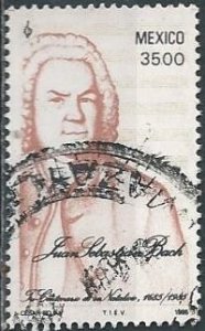 Mexico 1377 (used) 35p JS Bach (1985)