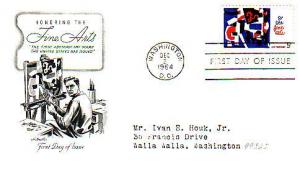 United States, First Day Cover, Art