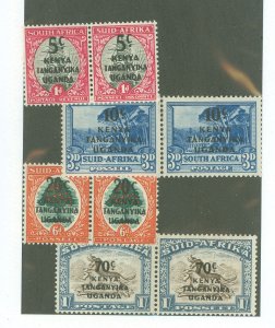 Kenya Uganda Tanganyika/Tanzania #86-89 Mint (NH) Single (Complete Set)