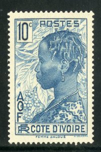 IVORY COAST 117 MH   BIN $.50