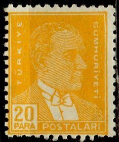 Turkey 1931: Sc. # 738; MNH Single Stamp