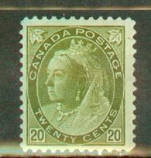 Canada 84 mint small thin spot CV $650