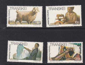 South Africa - Transkei # 48-51, Weaving Industry, Mint LH, 1/3 Cat.