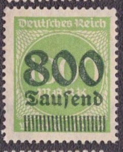 Germany 268 1923 MNG